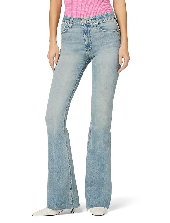 Hudson Jeans Holly High-Rise Flare in Glory Days Womens Jeans Glory Days