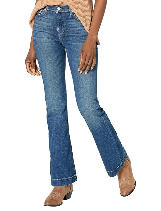 7 For All Mankind Dojo Tailorless in Medium Melrose Womens Jeans Medium Melrose