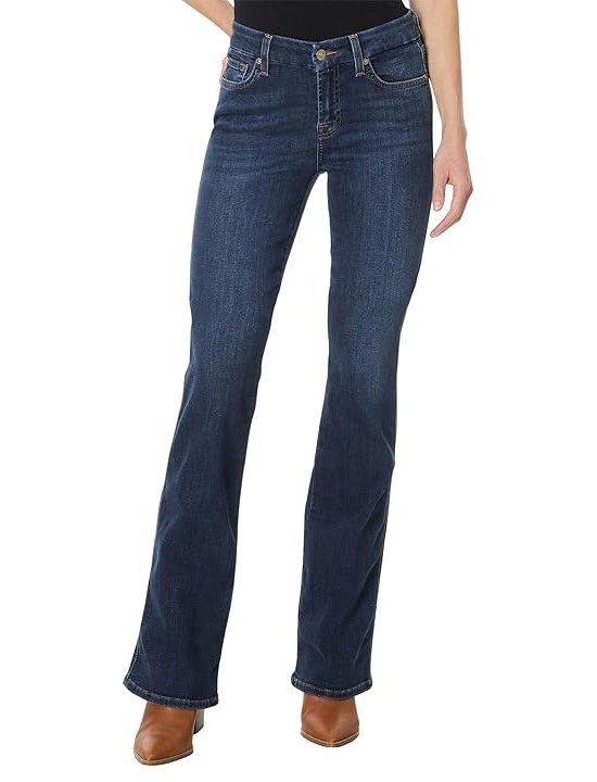 7 For All Mankind Kimmie Bootcut Womens Dress Pants High Wave
