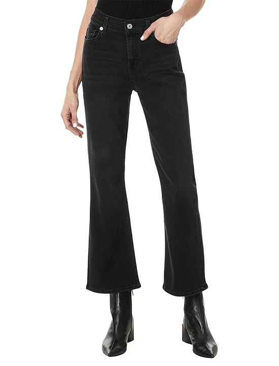 7 For All Mankind Daisy Ankle Bootcut in Night Womens Jeans Night