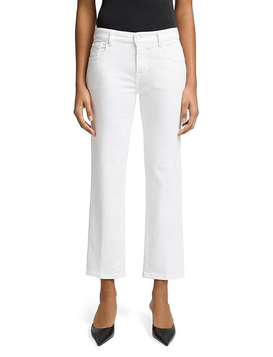 7 For All Mankind Calie Straight Ankle Womens Jeans Soleil