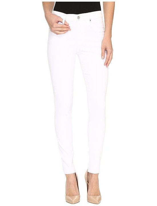 AG Jeans Farrah Ankle in White Womens Jeans White