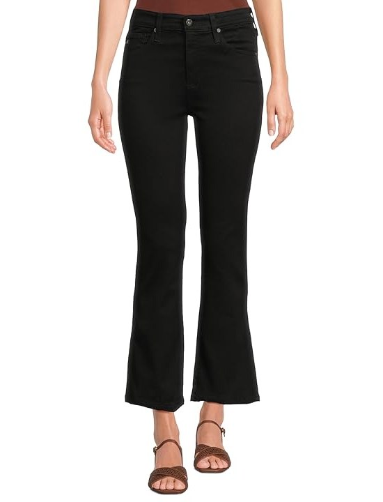 AG Jeans Farrah Mid Rise Crop Boot Jean in Alchemy Womens Jeans Alchemy