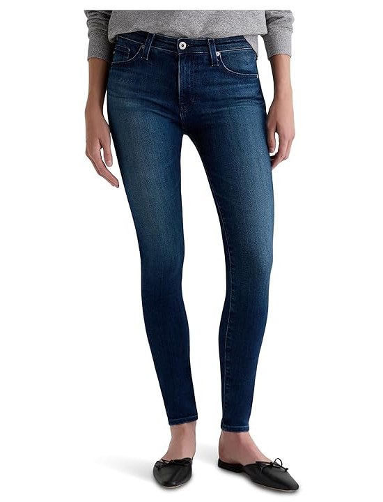 AG Jeans Farrah Mid Rise Skinny Jean In Epilogue Womens Jeans Epilogue