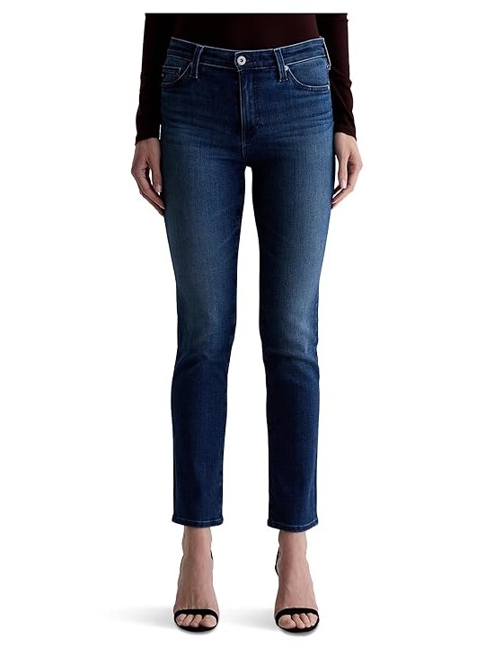 AG Jeans Mari Mid Rise Slim Straight Jean In Epilogue Womens Jeans Epilogue