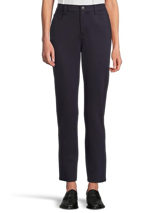 Eileen Fisher High Waisted Slim Full Length Womens Jeans Ink
