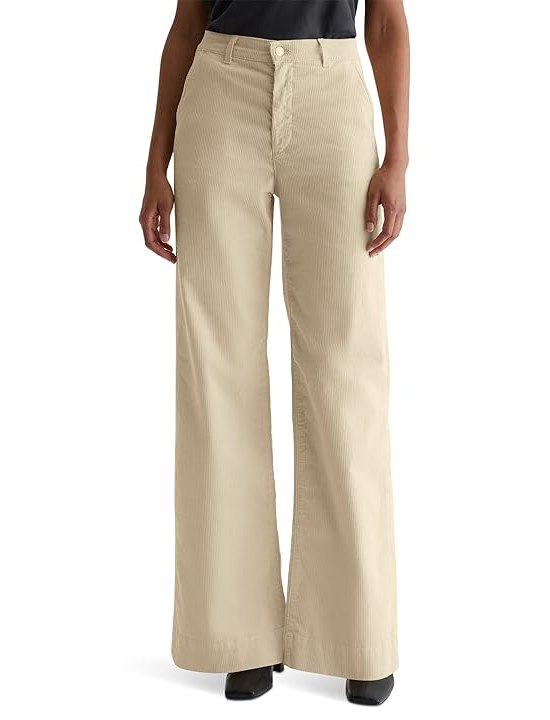 AG Jeans Deven Ultra High Rise Wide Leg in Opal Stone Womens Jeans Opal Stone