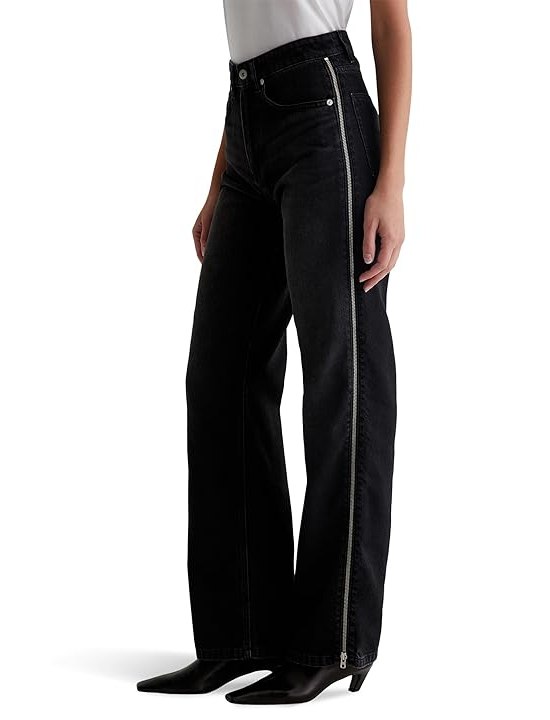 AG Jeans Kora High-Rise Wide Leg in Demure Womens Jeans Demure