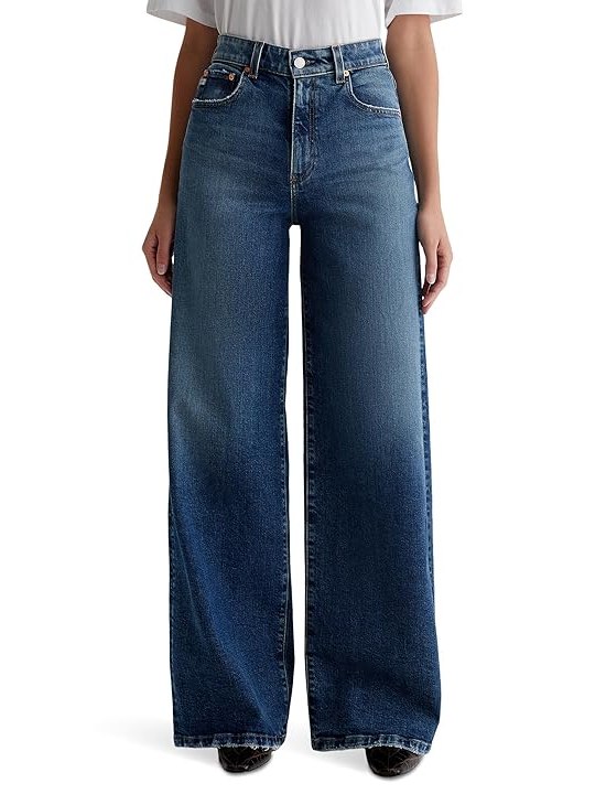 AG Jeans Deven Ultra High-Rise Wide Leg in 15 Years Firenze Womens Jeans 15 Years Firenze